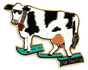 Pow Cow Pin