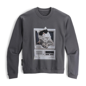 Meowcrosoft Crew Neck Sweatshirt